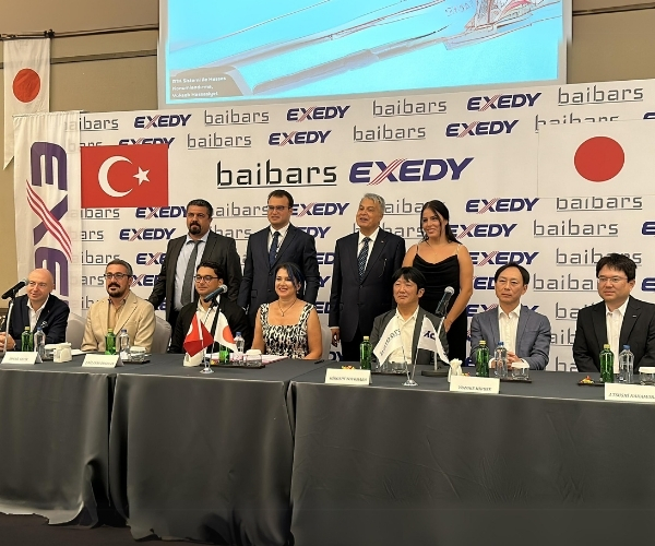 baibars aims to become a global brand with Japan's EXEDY.